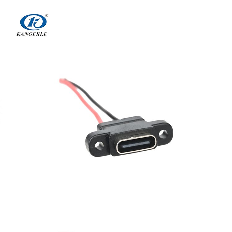 Waterproof Type-C Connector Female Socket Usb C Male Connector USB TYPE-C Connector