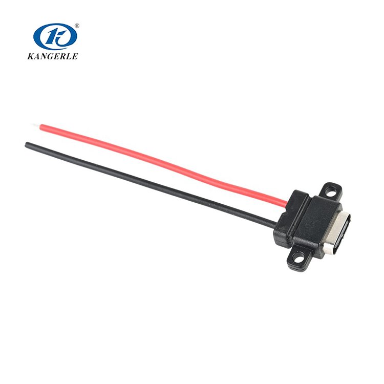 Waterproof Type-C Connector Female Socket Usb C Male Connector USB TYPE-C Connector