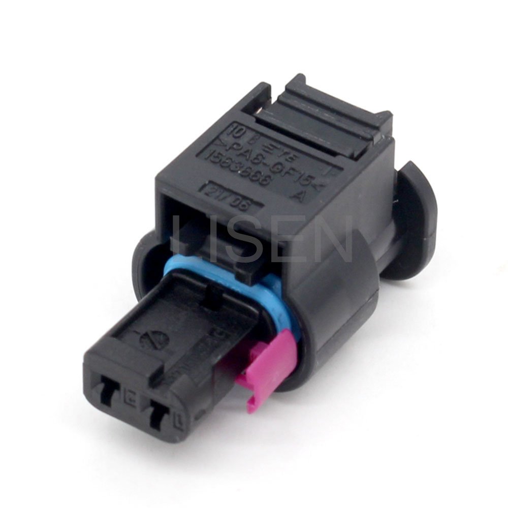 Original 4H0973702A TE 2 Pin Female Black Waterproof Electrical Cable Connector