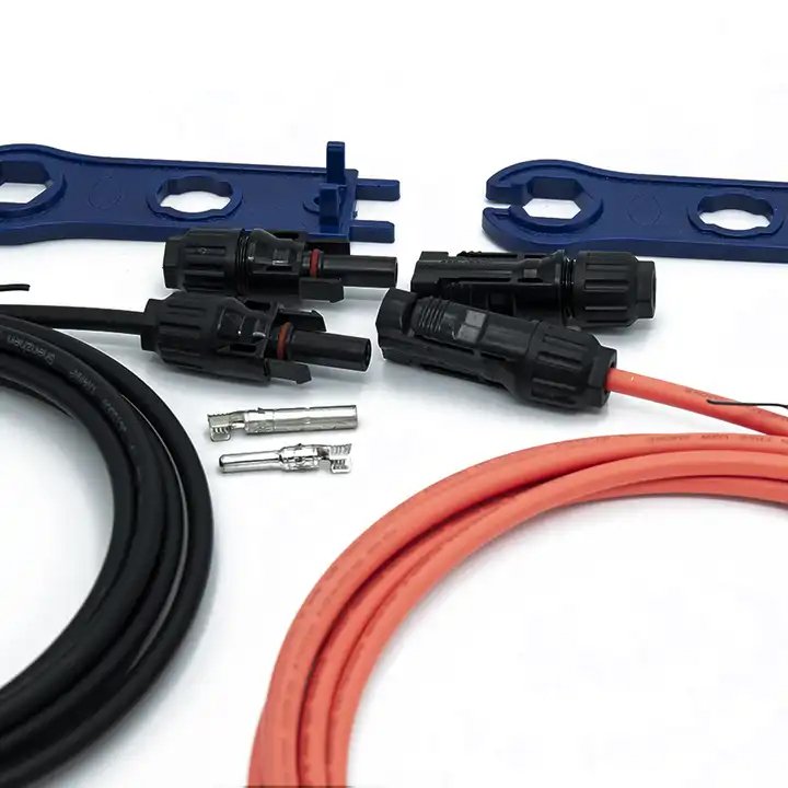 4MM 6MM Solar Pv Cable XT30 XT60 XT90 Male Plug Adapter Connector new energy cable for power station