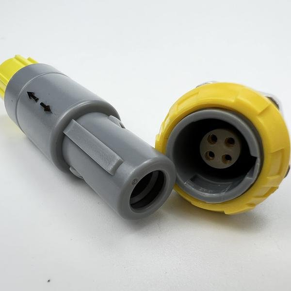 Factory directly sell PKA PKG PKB PKC plastic house socket 2 to 14pin IP50 and IP65 waterproof quick push pull cable connector