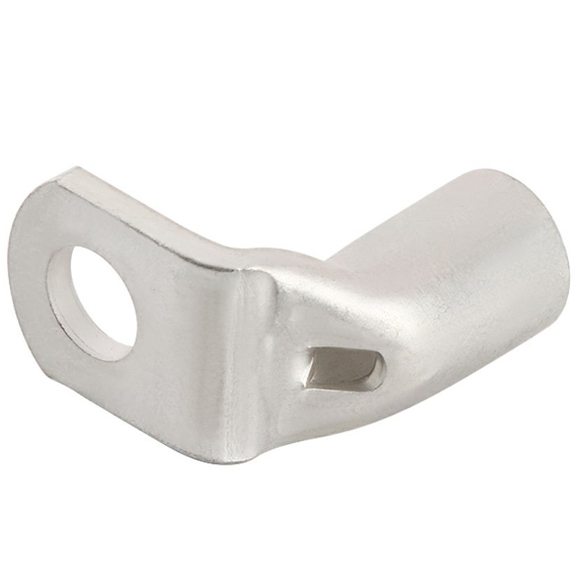 Right Angled Copper Tube Battery Terminals Eyelets Lugs 90 Degree Ring Connectors