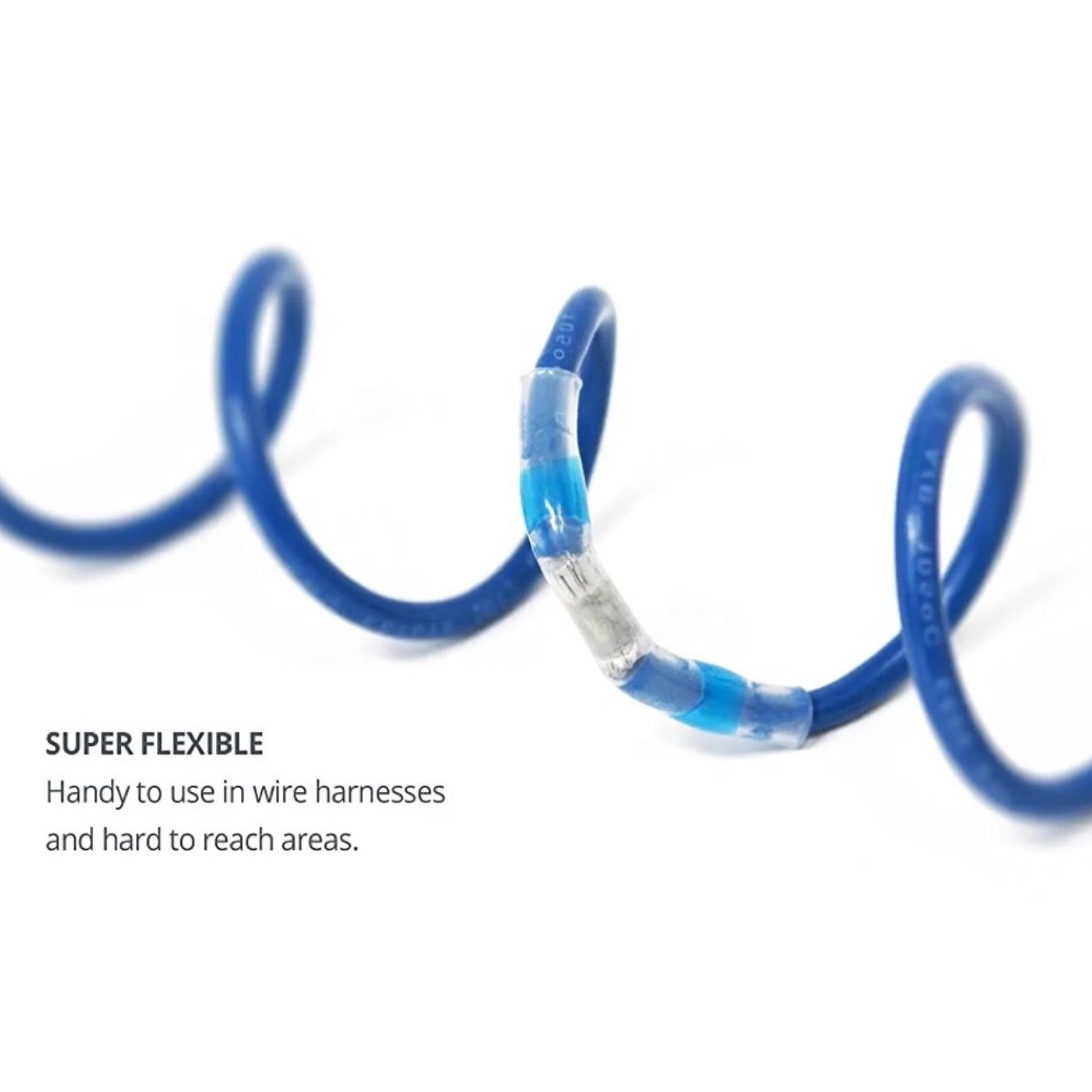 Insulated Electrical Wire Splicing Tube Heat Shrink Butt Connectors Solder Seal Wire Terminals Connectors