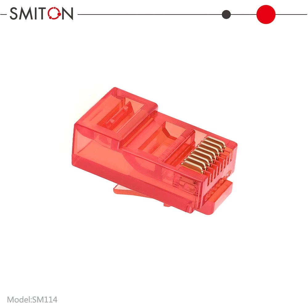 Factory Price Internet Cable Connecting Plug 8P8C Crystal UTP Cat5e RJ45 Connector