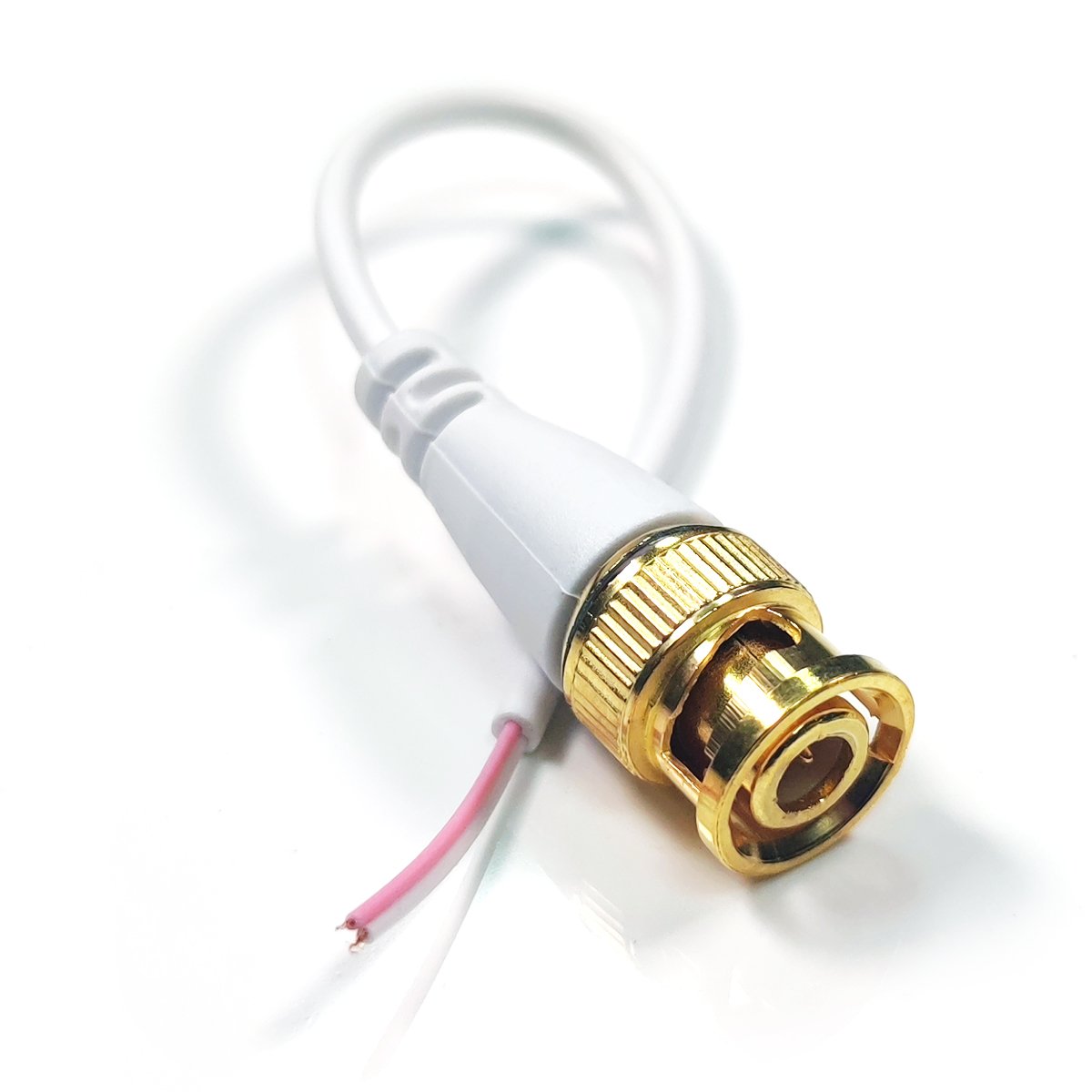 BNC Pigtail Cable Bare Wire monitoring video cable BNC male to male surveillance extension cable high-definition coaxial video c