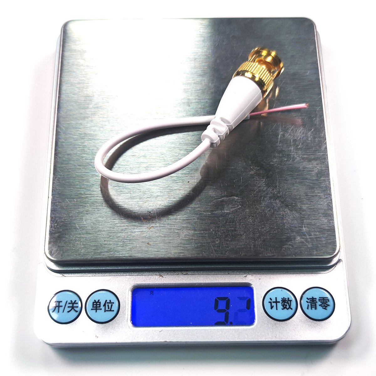 BNC Pigtail Cable Bare Wire monitoring video cable BNC male to male surveillance extension cable high-definition coaxial video c