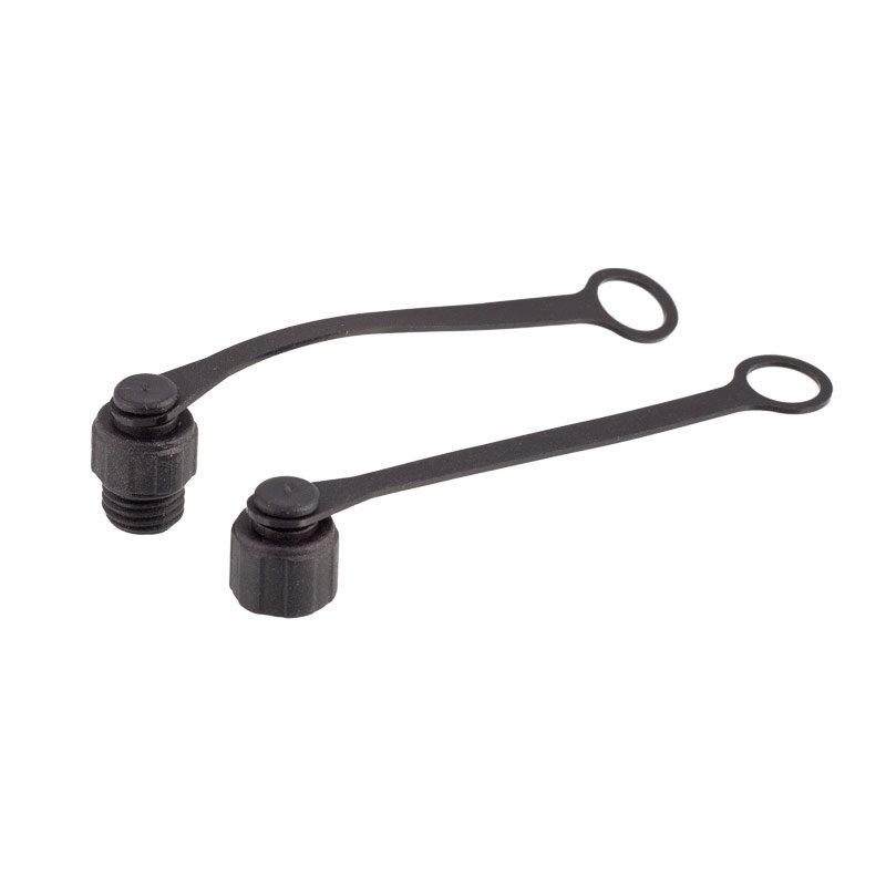 Dust cover M8 sensor connector female male plastic metal internal thread external thread dust protection cover