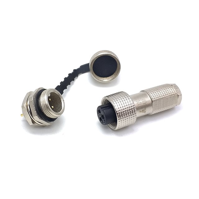IP67 waterproof connector DF12G male socket female plug 2-7 pin aviation plug electrical connector