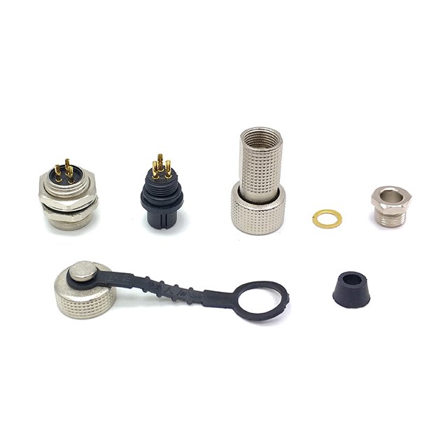 IP67 waterproof connector DF12G male socket female plug 2-7 pin aviation plug electrical connector