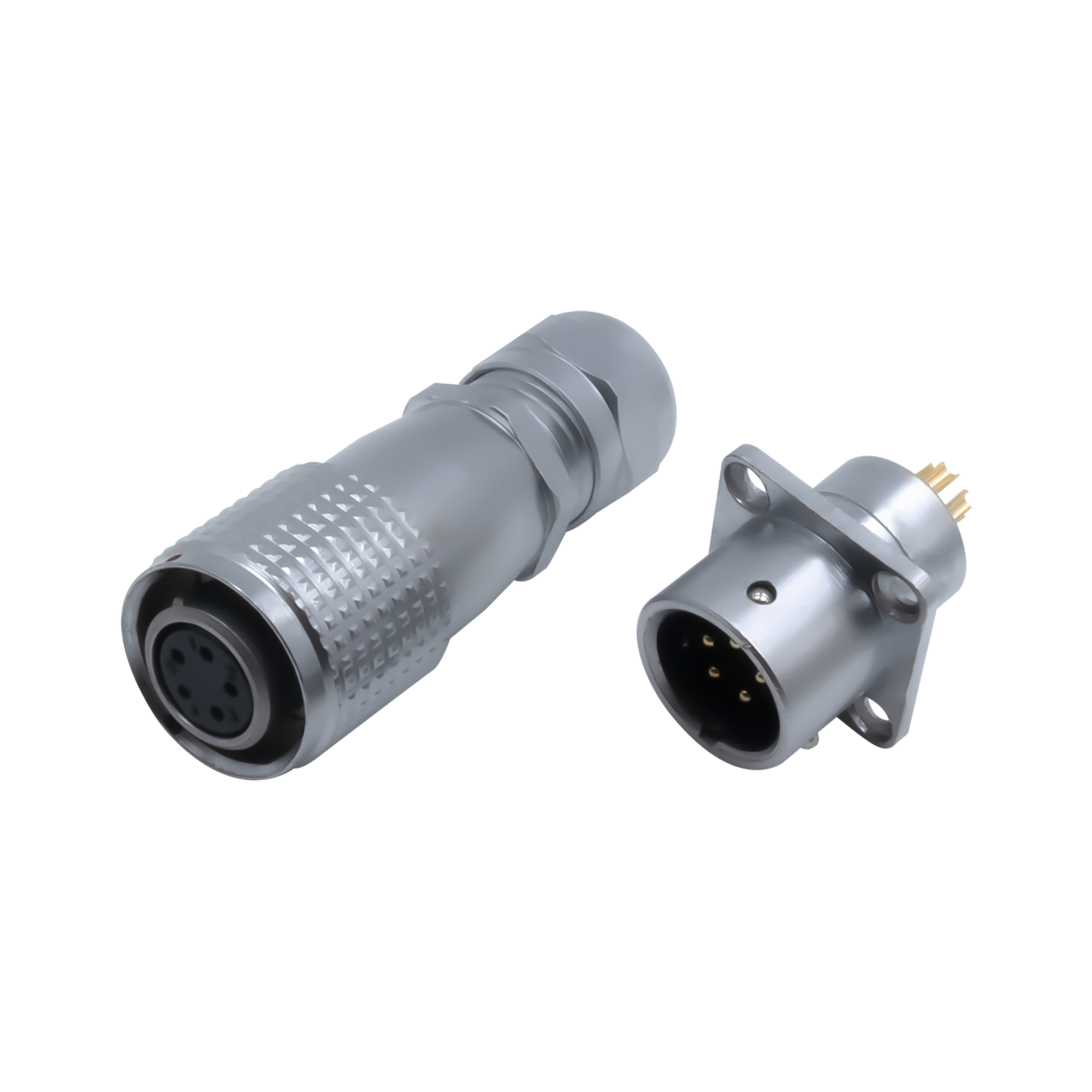 IP68 waterproof connector XSP12 series 2-7 pin male female circular aviation plug socket
