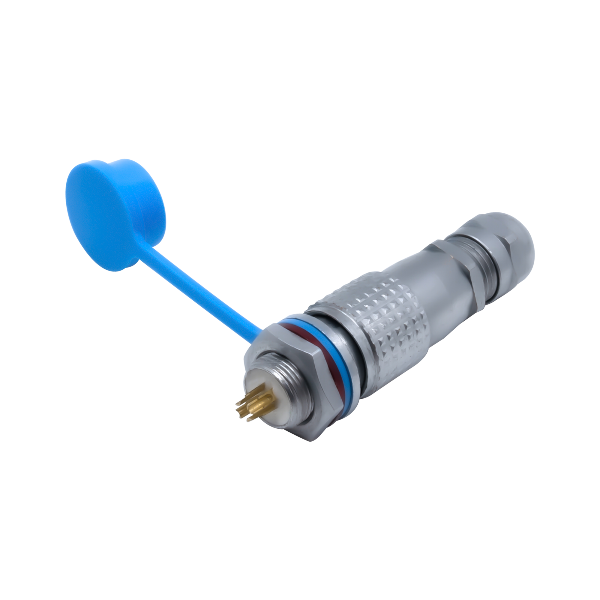 IP68 waterproof connector XSP12 series 2-7 pin male female circular aviation plug socket