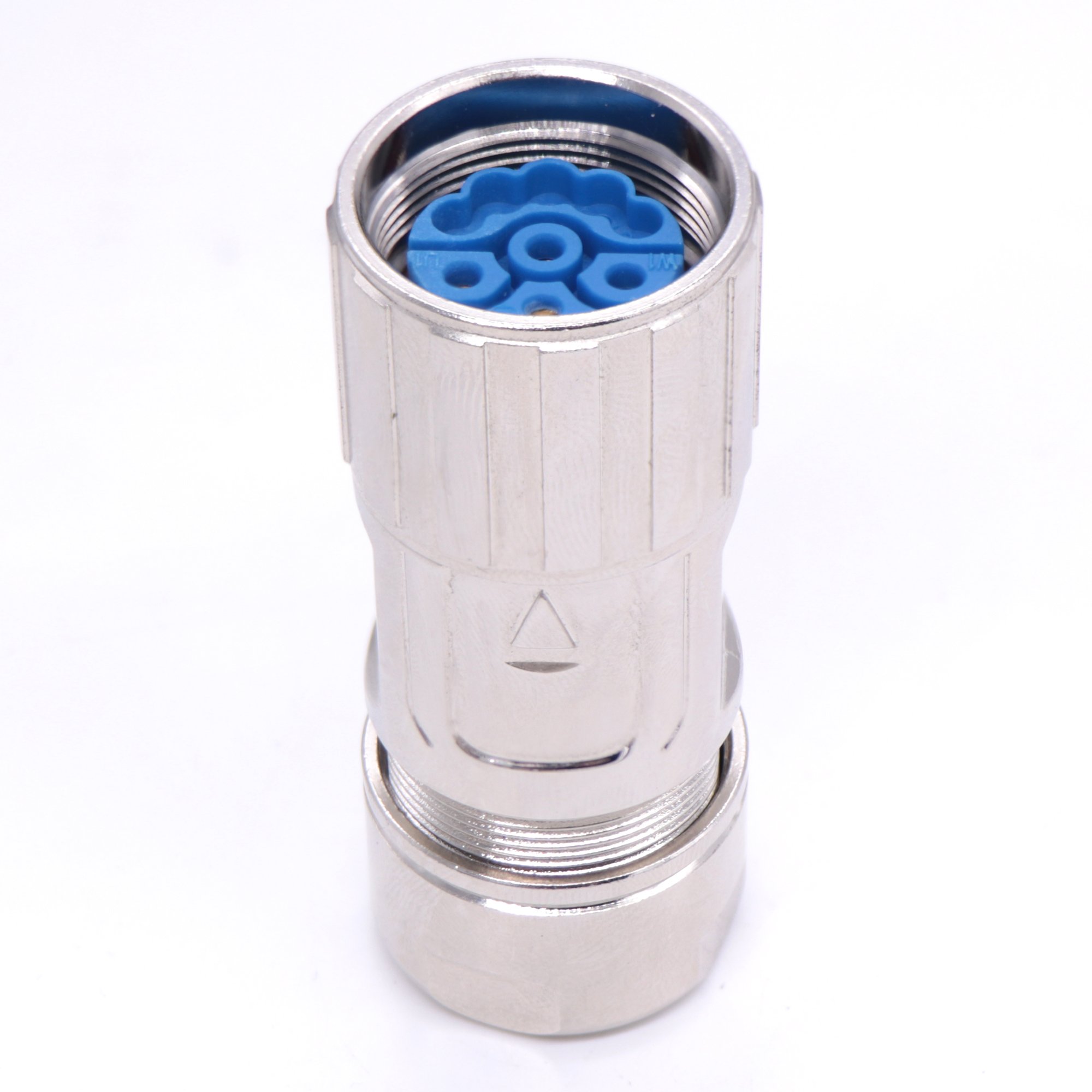 M23 cable connector for factory automation sensor/actuator box connectors