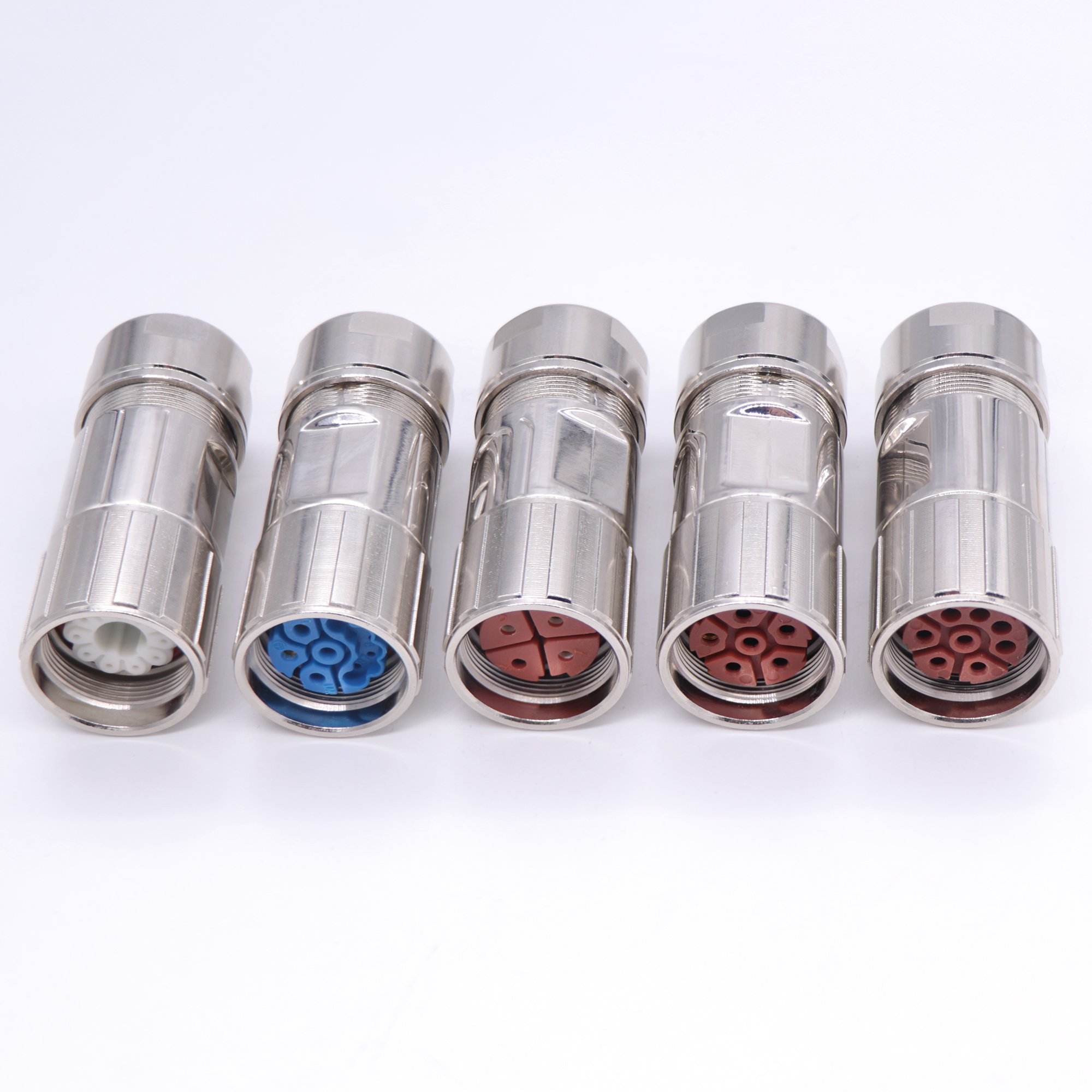 M23 cable connector for factory automation sensor/actuator box connectors