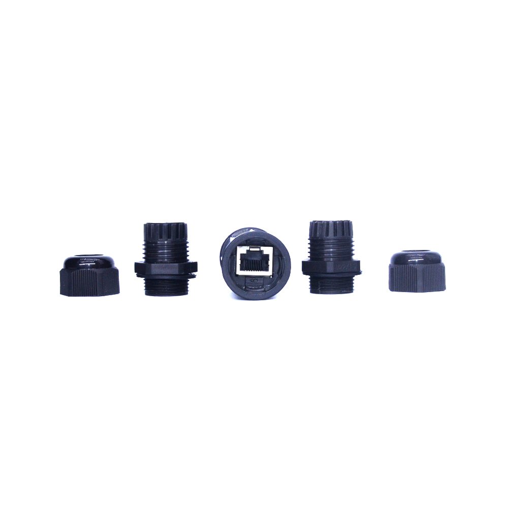 MT-5590 8P8C RJ45 connector waterproof Ethernet Network waterproof adaptor