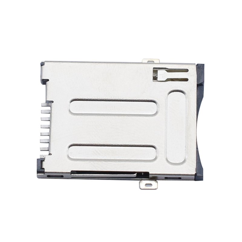 high quality Memory Slot Mobile phone card connector 8 pin Micro SD sim Card Socket Connector