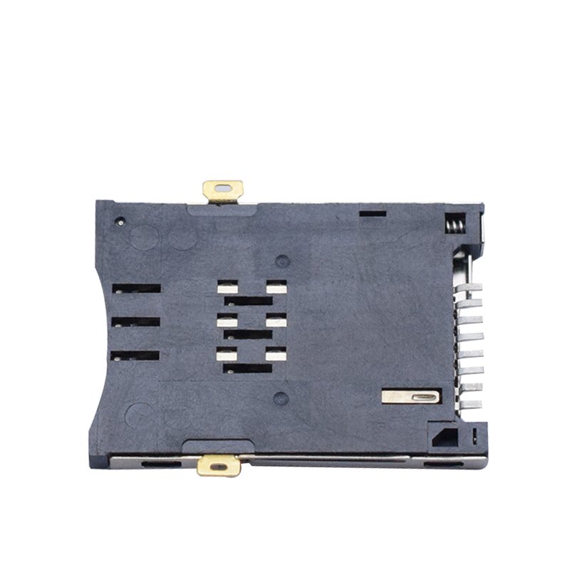 high quality Memory Slot Mobile phone card connector 8 pin Micro SD sim Card Socket Connector