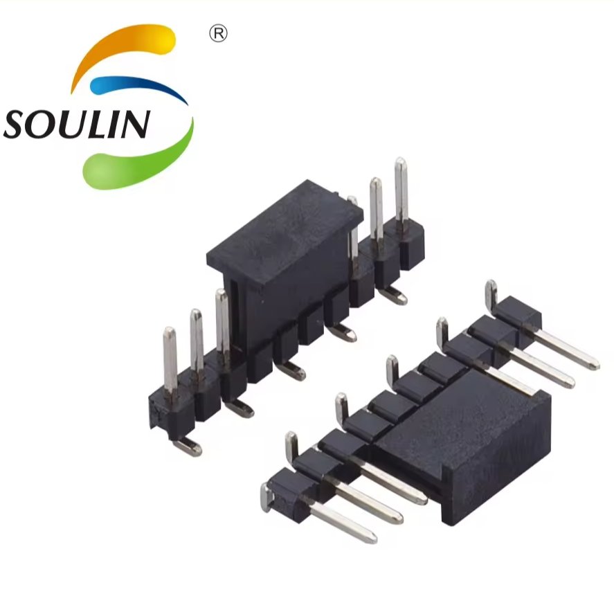 Soulin 1.27mm Spacing Single Row SMT Pin Header 10 12 14 18 20 Pins Connector for Weed Trimmer Circuit Boards