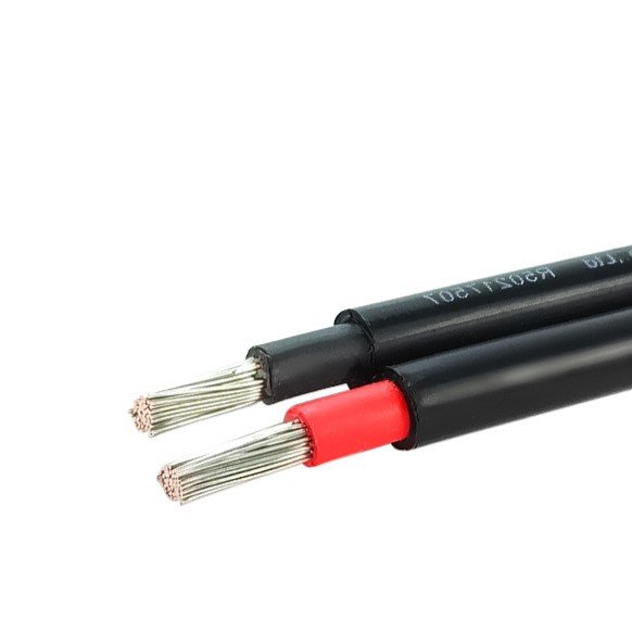 Solar cable Connector Cables Uv Resistant Dc Pv Wire 4mm2 6mm2 solar dc cables electric wire