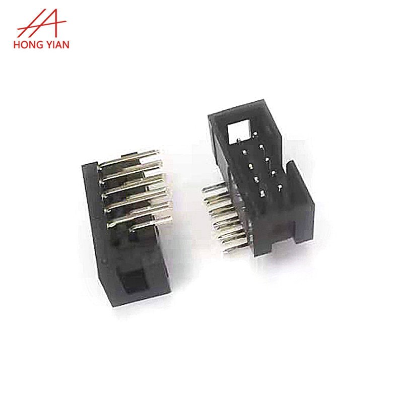 2.0 2.54 mm Pitch 1.27 Box Header IDC Socket PCB Connectors SMT Straight 2*20 2*8 pin Male Electrical Connector