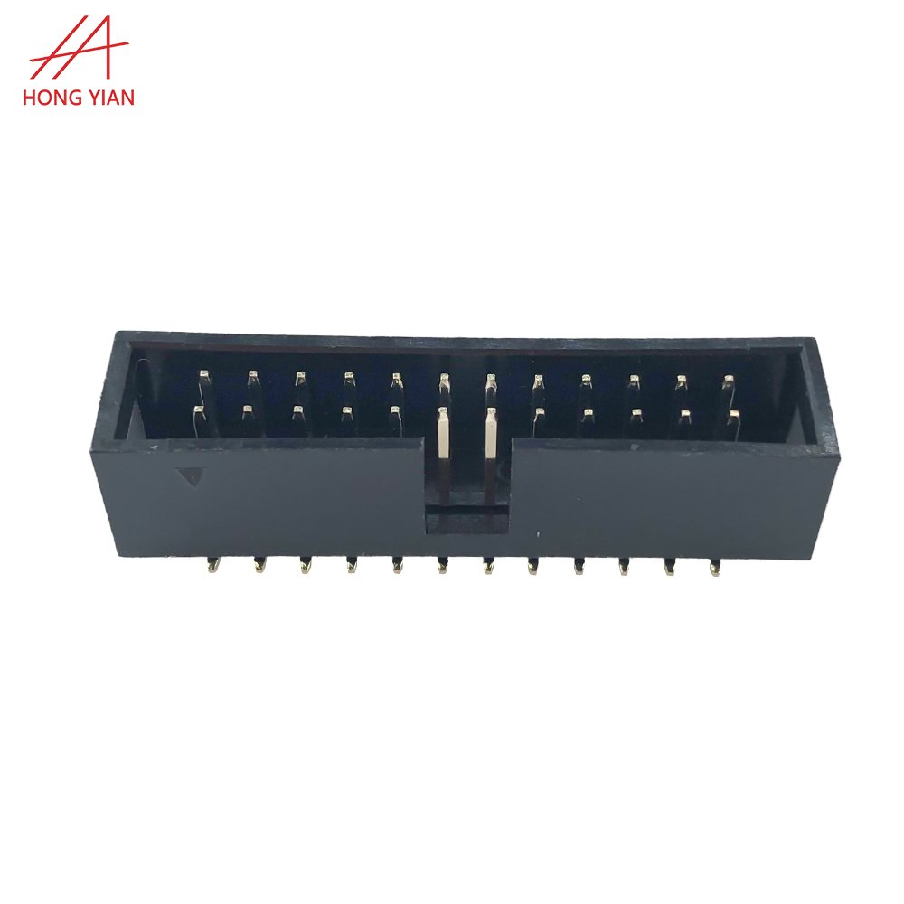 2.0 2.54 mm Pitch 1.27 Box Header IDC Socket PCB Connectors SMT Straight 2*20 2*8 pin Male Electrical Connector