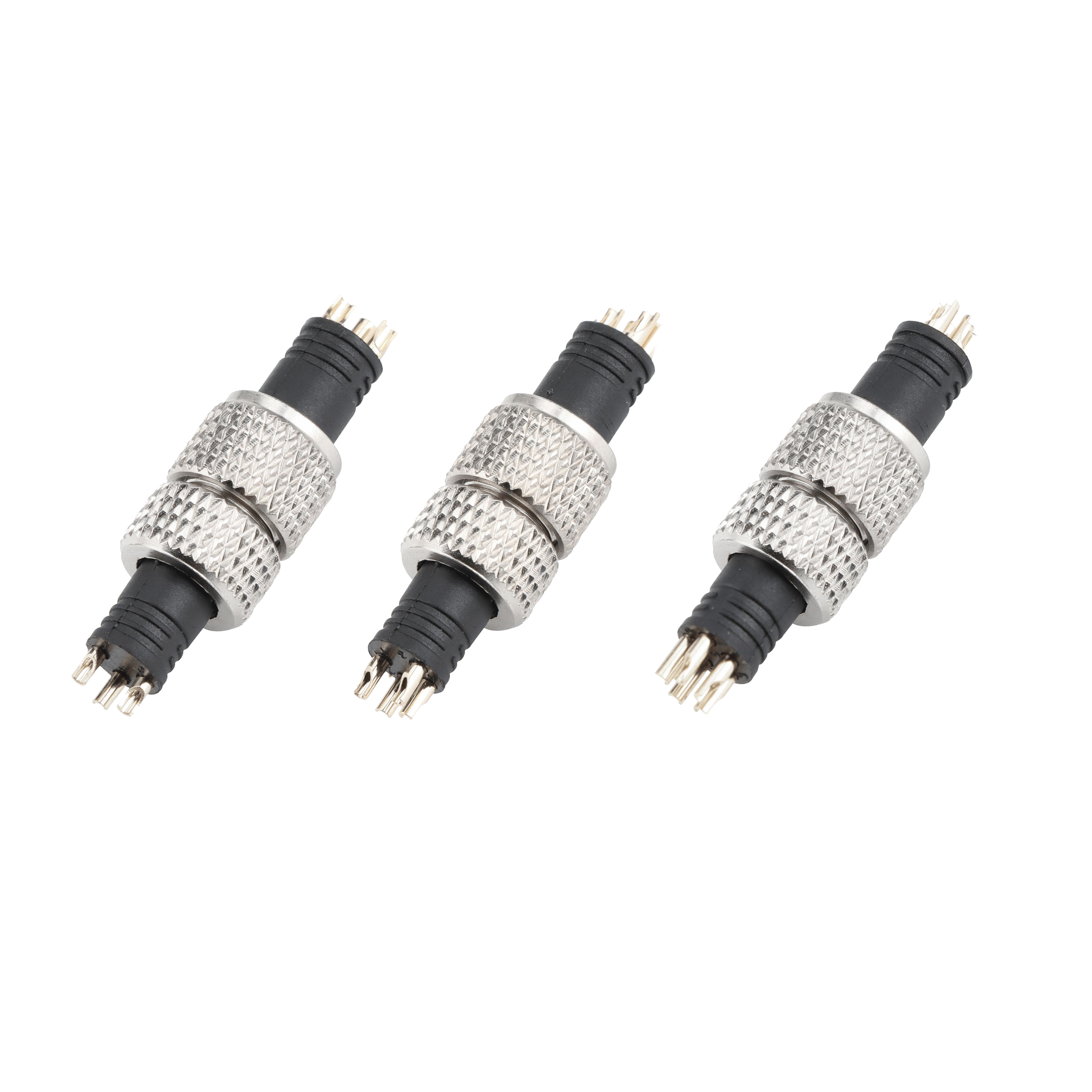 M8-3 core A type male/female bare head waterproof signal transmission connector male/female matching aviation plug