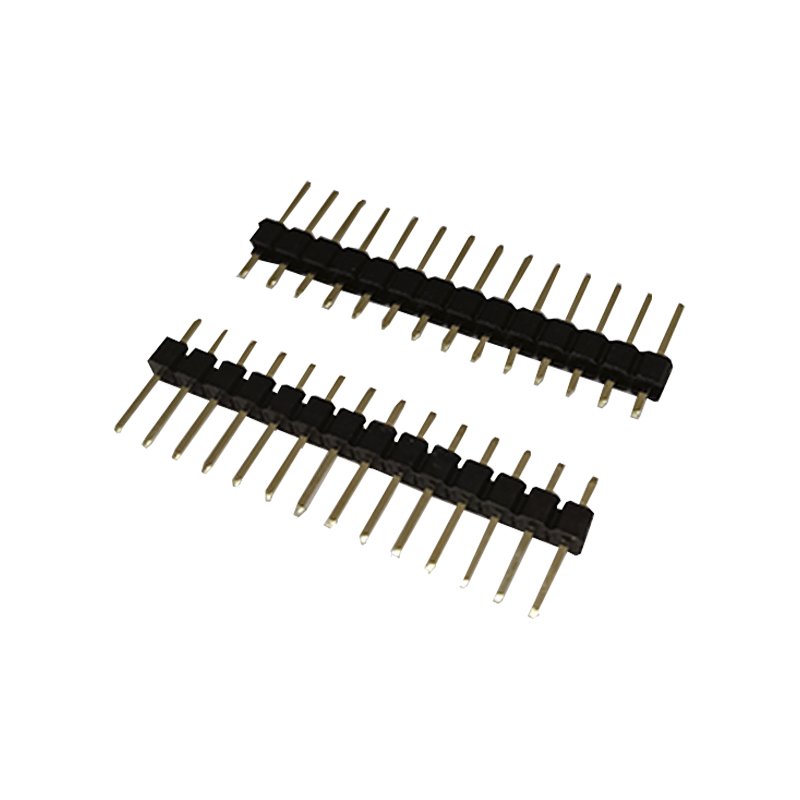 1mm 2mm 2 4 20 40 Pins Way Header Pcb 1.27 2.54 Pitch Smd Smt Male Single Row Pin Header 1.27mm 2.54mm Pin Header Connector