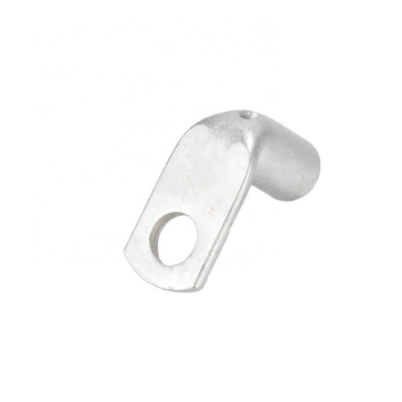 L shape Tinned Copper Cable Lugs 90 Degree Bent Battery Lugs Heavy Duty Wire Lugs Ring Terminal Cable Ends Terminal Connectors