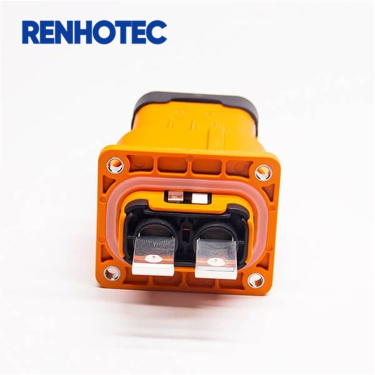 New Energy Straight 8mm Plug Hvil Connector 200 Interlock 400a Electric Vehicle High voltage Power Harnesses And Signal Connect