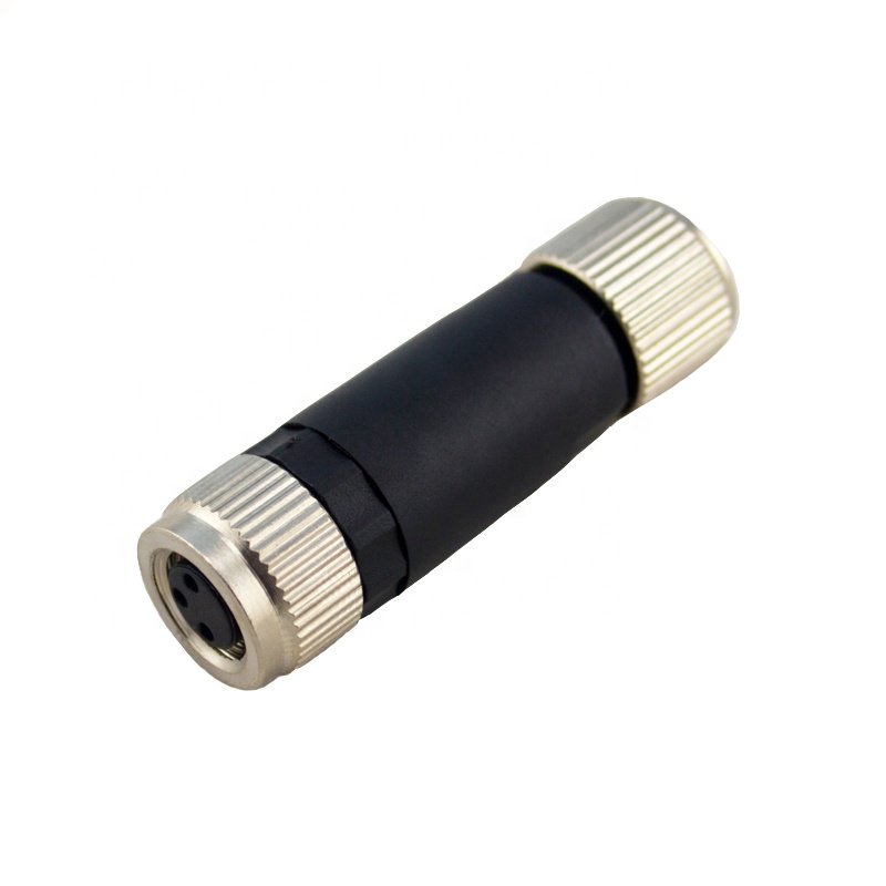 Network connector 3pins female cable assembly connector