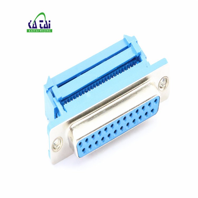 IDC D sub 25p female flat cable connector IDC D sub DB25 Flat Ribbon 2.54mm D sub Connector DB25 for flat cable