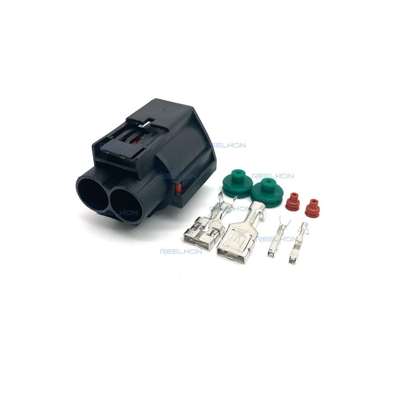4 Pin Waterproof Socket Radiator Plug Wire Harness Terminal 7283-8497-90 Auto Connector Accessories