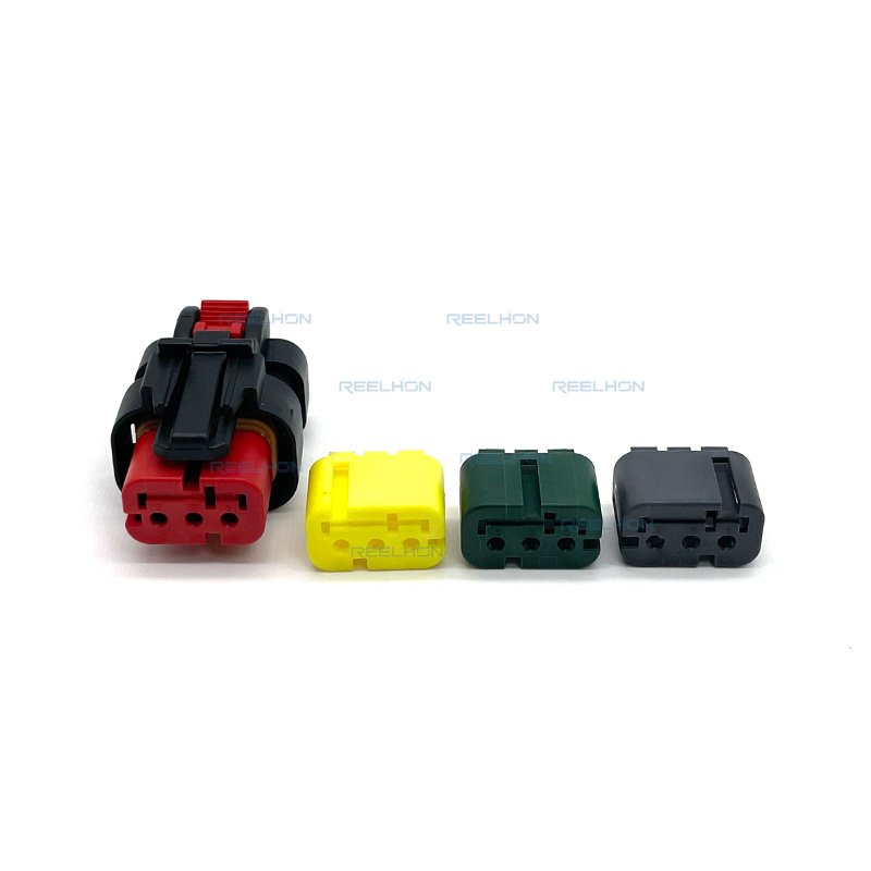3 Pin Waterproof Plug Wire Harness Socket 776523-1/776429-1 Tyco Amp Auto Connector Terminal