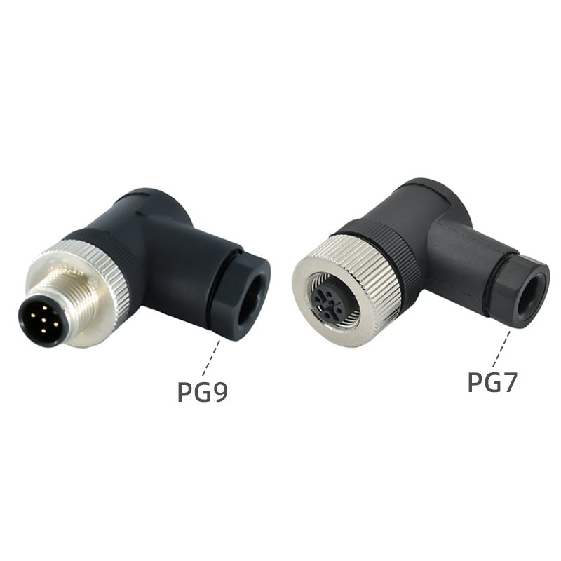 Factory M12 3 4 5 8 12pin electric field wirable connector m8 m12 waterproof assembly sensor connector