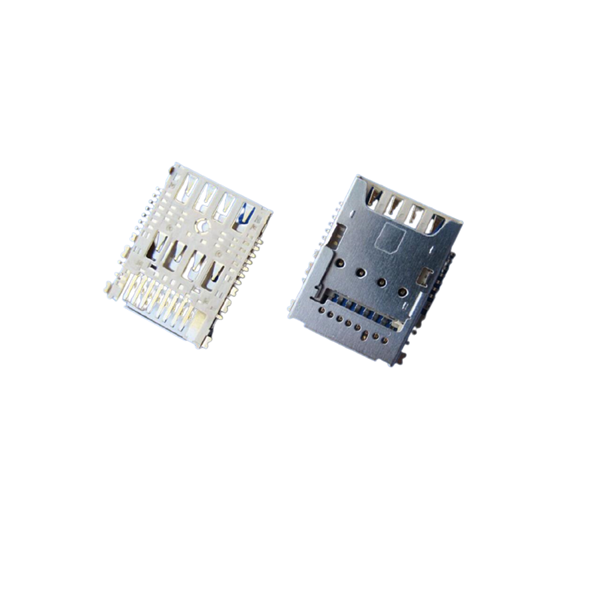 Eteily Long Lasting Low Cost Micro SIM Card 8 Pin + Micro SD Card 8 Pin Connector for Mobile Phone Applications