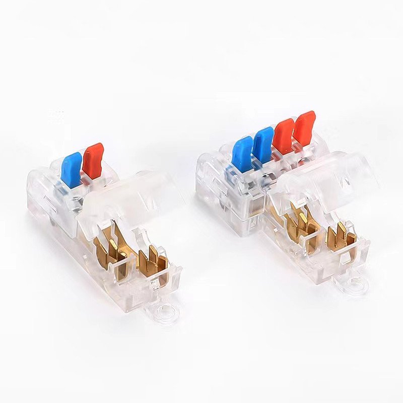 T-type Push In Wire Connector T22 Low Voltage Universal Compact Wire T Tap Connectors Electrical Wire Connection