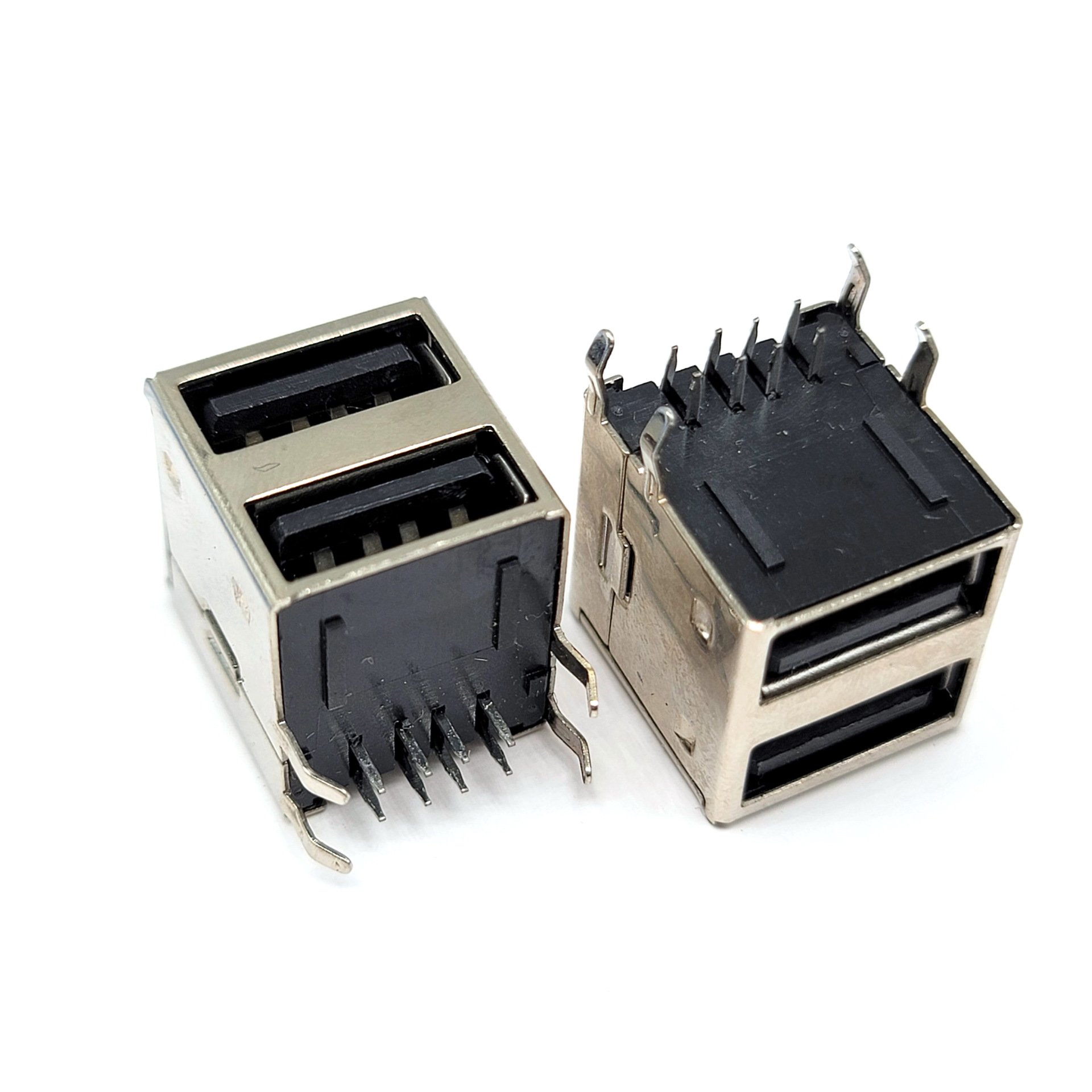 Typc C 16 Pin USB C Connector Female SMD 2.0 A Type Receptacle Socket SMT double Female Connector vertical type usb connector