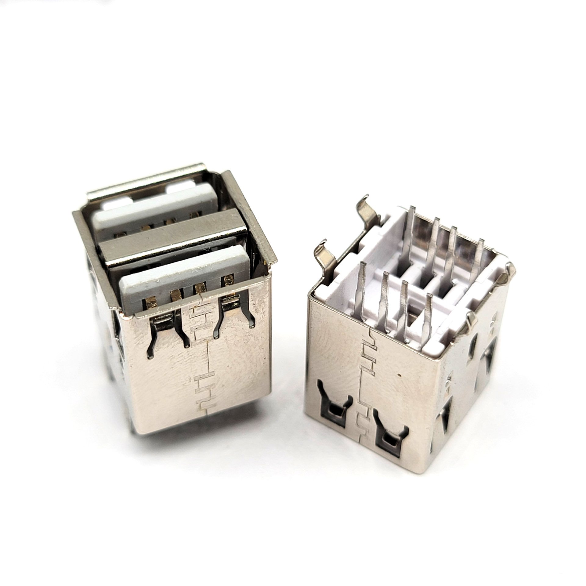 Typc C 16 Pin USB C Connector Female SMD 2.0 A Type Receptacle Socket SMT double Female Connector vertical type usb connector