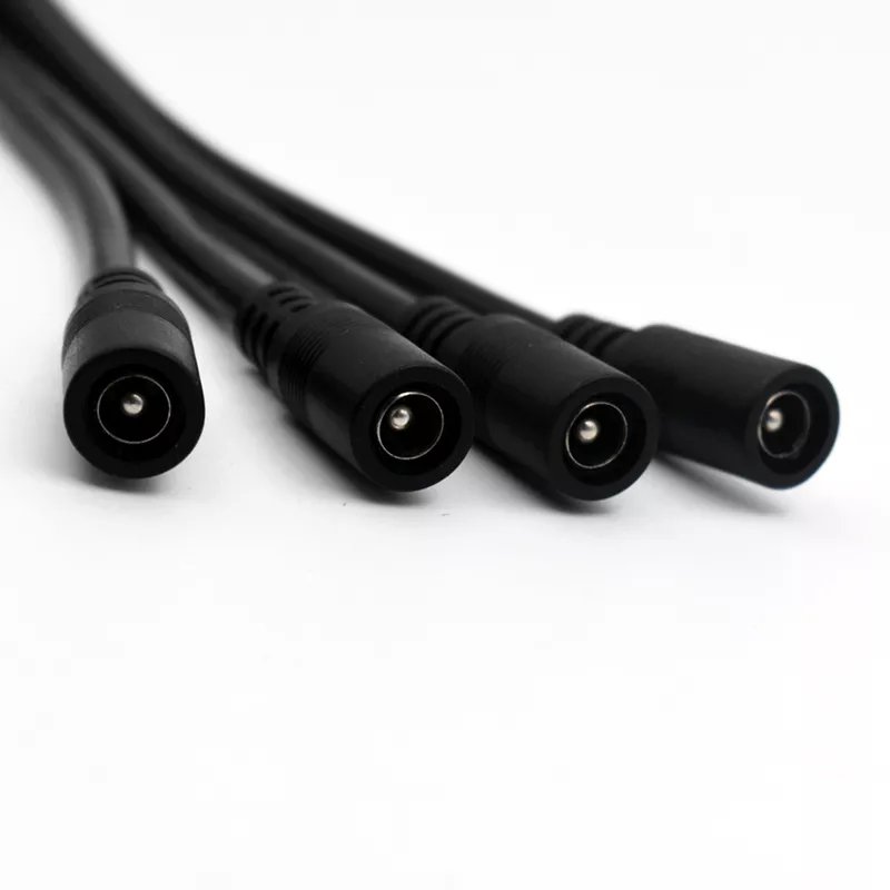 UL-2464-18Wag 30CM Male And Female Charging Adapter 5.5 2.1 2.5 MM 5.5MM 2.1MM 2.5MM DC Plug Power Cable,DC Jack Wire Connector
