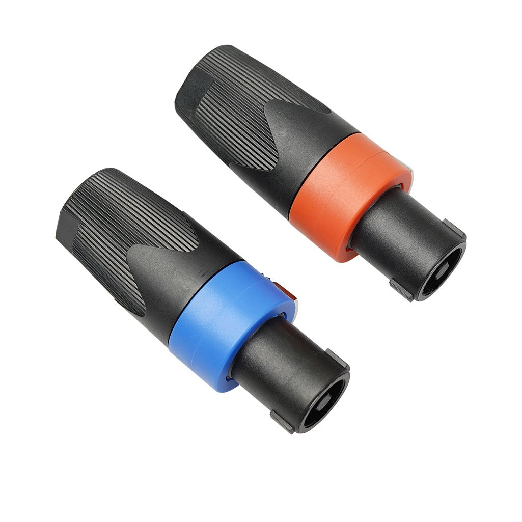 OEM factory professional 4 pin male plug speakon connector for speaker cable