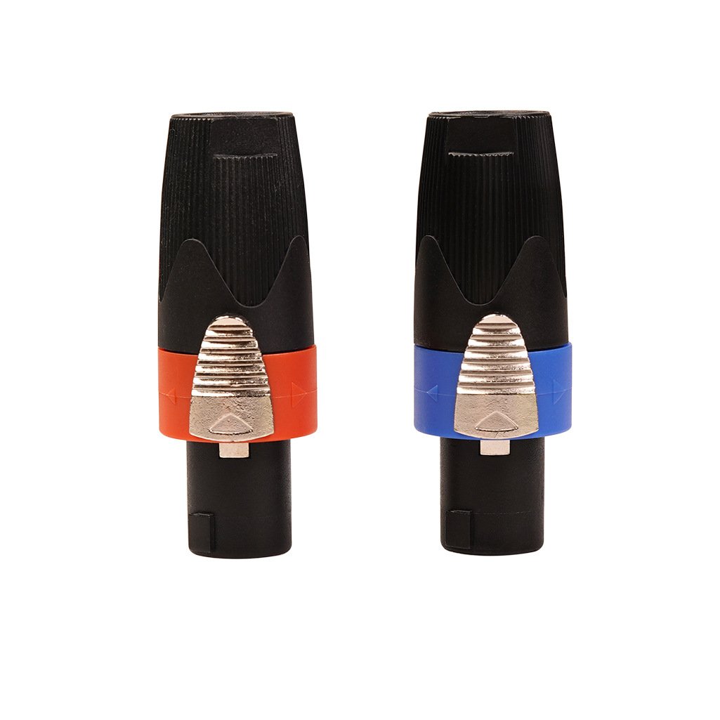 OEM factory professional 4 pin male plug speakon connector for speaker cable