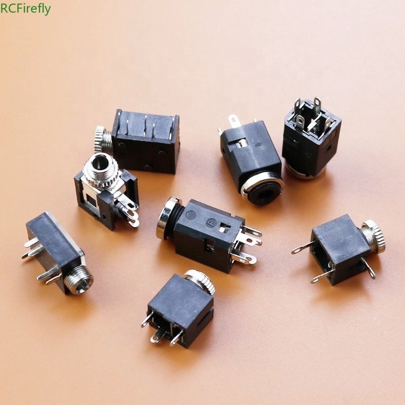 3.5MM PJ-341 301MC 376M 324M 301M 325M Stereo Female Socket Jack With Screw 3.5 Audio Video Headphone Connector