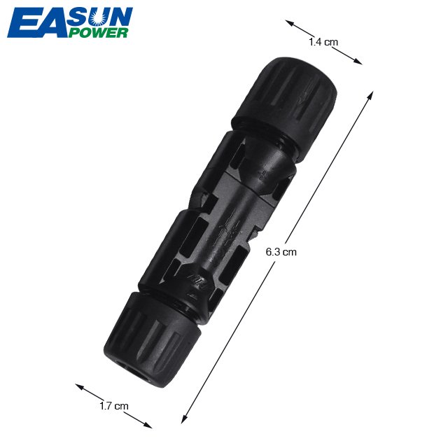 IP67 Waterproof Male Female 1 pair 2pin 3pin 4pin Branch Connectors Panel Coupler Combiner PV Solar Connector