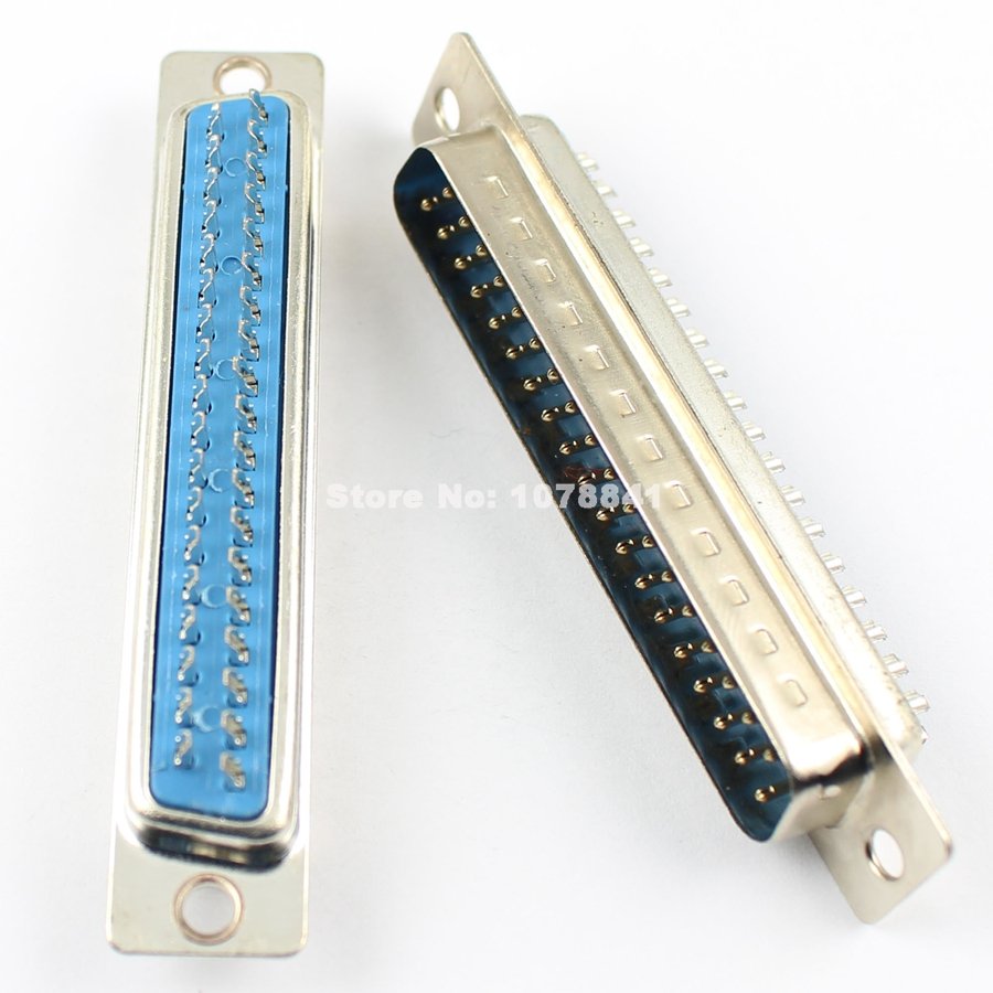 New D-SUB 37 Pin Male Solder Type Plug Adapter Connector 2 Rows DB37M