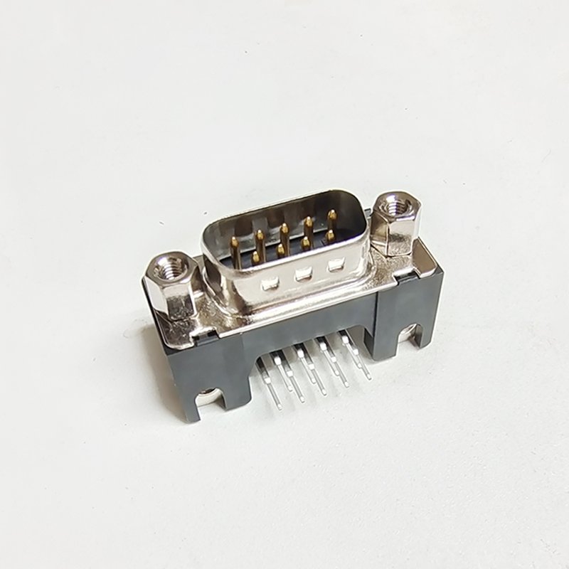 Original brand JAE DELC-J9PAF-10L6E 9-position D-Sub Plug Male pin Connector DELCJ9PAF10L6E