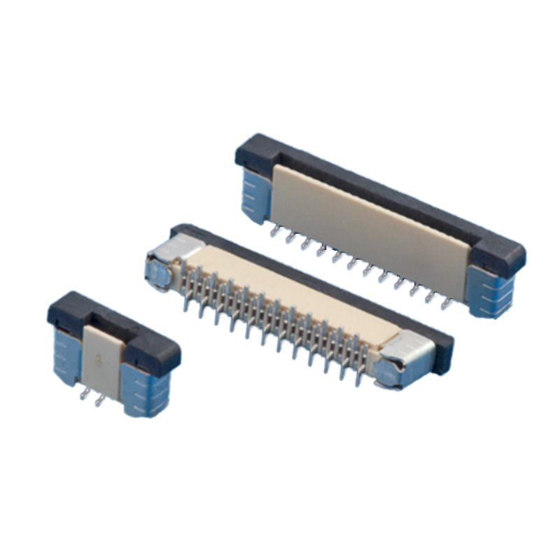 Soulin 0.5mm 0.8mm 1.0mm 1.25mm pitch ffc fpc connector 40 pin Flexible Flat Cable Extension Board fpc & ffc lcd connector