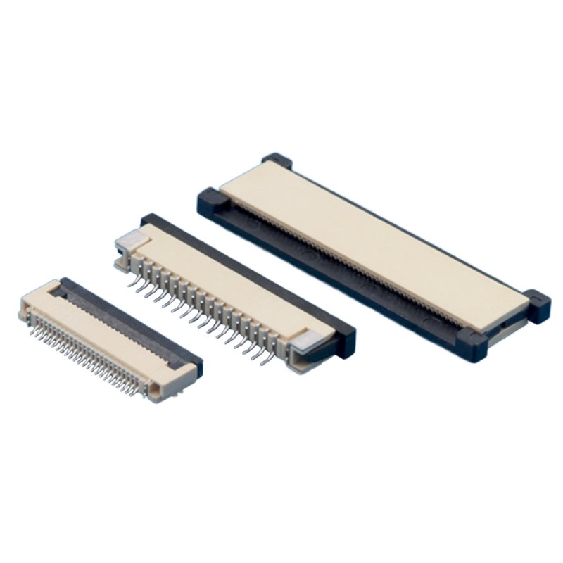 Soulin 0.5mm 0.8mm 1.0mm 1.25mm pitch ffc fpc connector 40 pin Flexible Flat Cable Extension Board fpc & ffc lcd connector