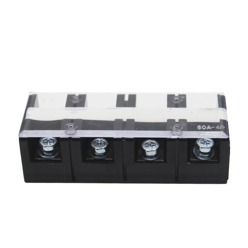 terminal block double row terminal block barrier TC-604 4P 60A 600V terminal block connector
