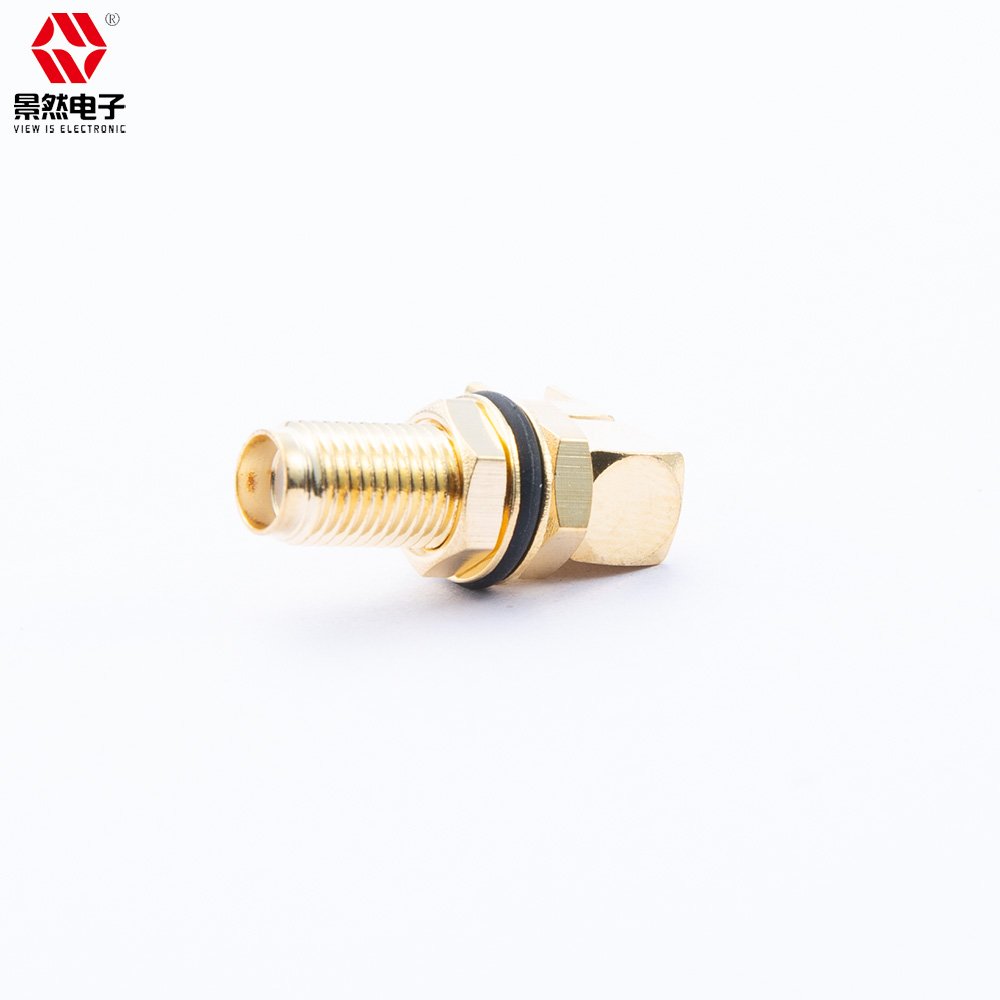 sma female right angle pcb mount with Waterproof O-ring LENGTH=23MM gold plated socket jcak sma RF connector
