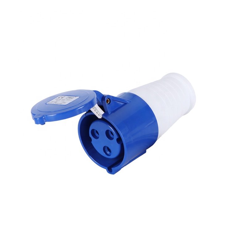 ZNG-223 Power Supply Cable Connector 32A 3 Pin Industrial Female Socket