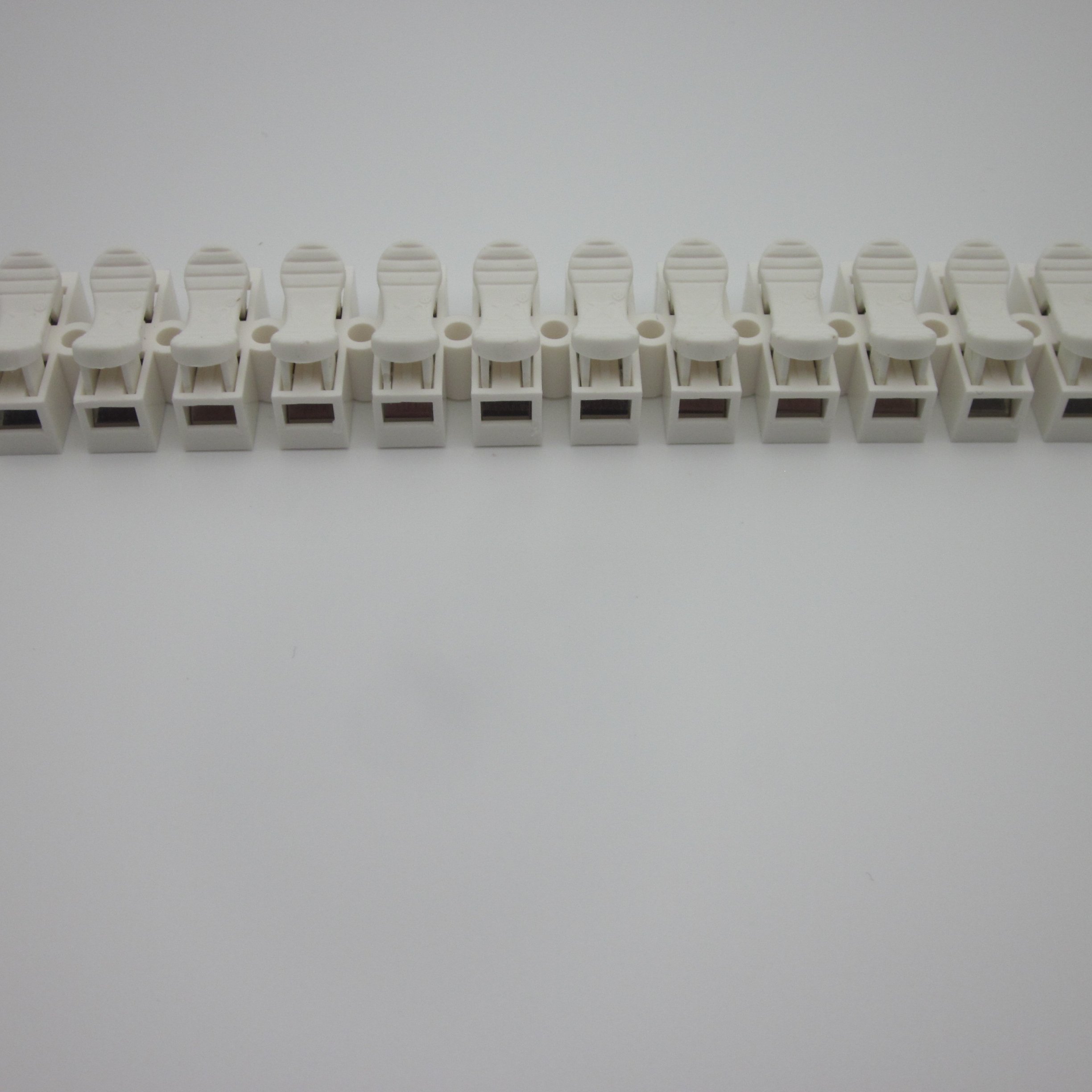 CH-12 Push-Type Terminal Block 12-Position Quick-Connect Terminal Luminaire Aligner Terminal Clip Wire Fast Connector